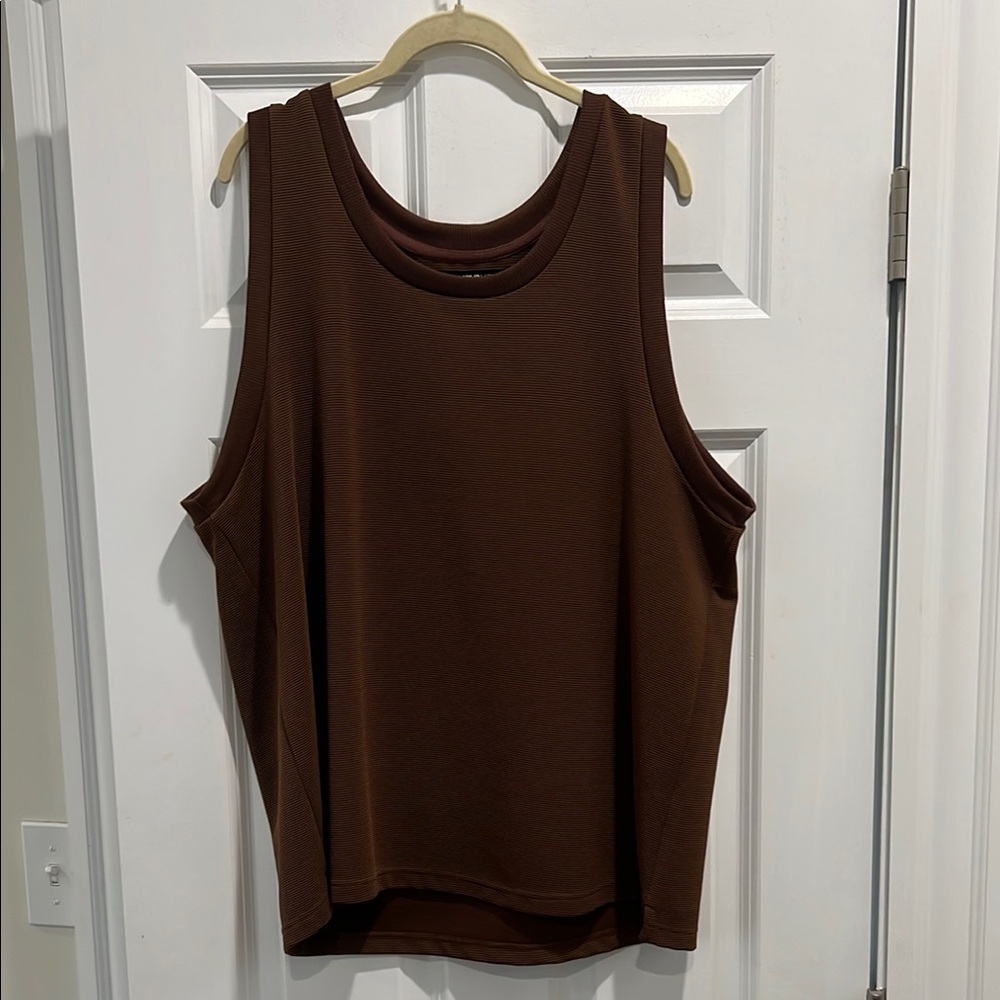 Fashion Nova Brown Tank Top Sleeveless Classic